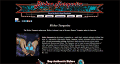 Desktop Screenshot of bisbeeturquoise.com